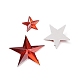 Кабошоны из акрила в форме звезды FIND-XCP0002-29-2