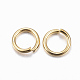 304 Stainless Steel Open Jump Rings X-STAS-H558-03G-2