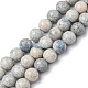 Perlas naturales de k2 piedra / gota de azurita de gota de agua G-C029-01B-1