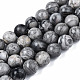 Chapelets de perles maifanite/maifan naturel pierre  G-Q462-8mm-21-1