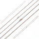 Unicraftale 304 Halskettenherstellung aus Edelstahl STAS-UN0011-25P-1