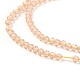 Chapelets de perles en verre transparente   GLAA-F094-A06-3