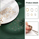 PH PandaHall 300pcs Open Jump Rings 3 Sizes O-Ring Connectors Oval Jewelry Making Rings Brass Stainless Steel Chainmail Rings for Keychain Choker Earring Necklaces Bracelet Jewelry Making FIND-PH0007-16-4