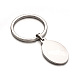 Oval with Virgin Mary 304 Stainless Steel Keychain KEYC-L009-21A-2