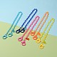 Персонализированные ожерелья-цепочки из абс-пластика NJEW-JN03220-2