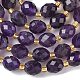 Natürlichen Amethyst Perlen Stränge&nbsp;G-F809-A32-01-4