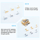 60 шт. 6 шт. фурнитура для сережек-гвоздиков из нержавеющей стали 304 STAS-DC0010-21-4