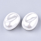 Cuentas de perlas de imitación de plástico abs ecológico OACR-T012-13C-2