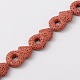 Synthetic Lava Rock Bead Strands G-N0093-12-1