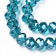 Chapelets de perles en verre électroplaqué EGLA-A034-T8mm-A33-2