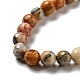 Natural Crazy Agate Beads Strands G-E571-36B-4