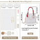 DIY-Bändchenstrick-Set für Damenhandtaschen DIY-WH0453-08A-2