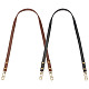 2Pcs 2 Colors Imitation Leather Bag Handles FIND-WR0002-69AB-2