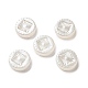 Perles d'imitation perles en plastique ABS X-OACR-L013-040-3