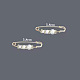 Imitation Pearl Safety Pin Brooches BUTT-PW0001-007C-08-1