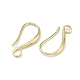 Ganci di orecchini in ottone&nbsp;KK-F936-01G-2