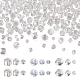 Biyun 300pcs 9 estilo electrochapa perlas de vidrio hebras EGLA-BY0001-01-1
