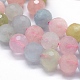 Chapelets de perles en morganite naturelle G-D0013-46-3