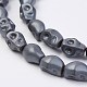 Non-magnetic Synthetic Hematite Beads Strands G-F396-16-6x8mm-1
