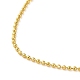 Rack Plating Brass Ball Chain Necklaces NJEW-K256-02G-2