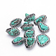 Pépites de perles de turquoise naturelle G-F293-62-1
