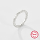 Серебряные кольца с родиевым покрытием на 925 палец LU6854-4-1
