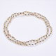 Synthetic Moonstone Beaded Multi-use Necklaces/Wrap Bracelets NJEW-K095-C12-2