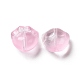 Perles de verre peintes par pulvérisation transparent GLAA-I050-05K-2