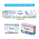 90 etiqueta de papel de jabón de 9 estilos. DIY-WH0399-69-026-4