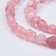 Chapelets de perles en quartz rose naturel G-F439-01-3