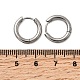 316f серьги-кольца из нержавеющей стали EJEW-D341-01G-P-5