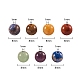 140Pcs 7 Style Natural Mixed Gemstone Round Beads Sets G-CJ0001-48-2