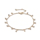 Bracelets de cheville de charme AJEW-AN00280-1