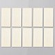 10 шт. необработанных деревянных вырезов WOOD-WH0048-07B-1