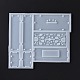 Stampi in silicone di base con inserto per decorazione display rettangolo fai da te DIY-G058-E05-3