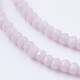 Imitation Jade Glass Beads Strands GLAA-G045-A15-3