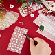 Olycraft 10 Sheets 10 Styles Christmas PET Self Adhesive Festive Stickers STIC-OC0001-15-3