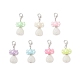 Акриловые подвески в виде конфет и сердец HJEW-JM04277-2