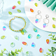 Nbeads 100pcs perles de verre 5 couleurs GLAA-NB0001-47-5