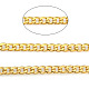 3.28 Feet 304 Stainless Steel Cuban Link Chains X-CHS-E013-17C-G-2