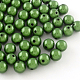 Perles acryliques laquées MACR-Q154-18mm-010-1