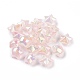 Placage uv perles acryliques transparentes lumineuses OACR-C001-01-2