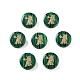 Синтетические малахитовые шарики G-F775-D12-1
