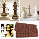 Silicone Chess Shaped Mold PH-DIY-WH0072-21-4
