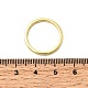 Кольца латуни пальца RJEW-P166-07A-G-5