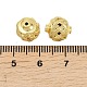 Messing Perlen&nbsp;KK-D120-06G-3