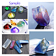 Plastic Candy Sequins/Paillette Chip X-DIY-I019-01L-3