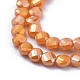 Chapelets de perles en verre électroplaqué X-EGLA-J149-A-6mm-FR02-3