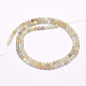 Brins de perles naturelles multi-moonstonee G-F509-06-4mm-2