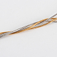 304 изготовление ожерелья из нержавеющей стали в виде змеиной цепи STAS-P045-11-2